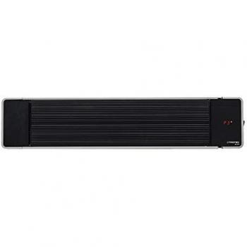 Calefactor por radiación de luz negra TROTEC IRD 1200 - Radiador Infrarrojo para exteriores, 1.200 W, IP55 clase de protección, incluye soporte de pared y techo