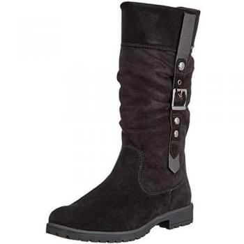 Superfit Girls' Galaxy Gore-Tex Snow Boots, Black Black 00, 3.5 UK