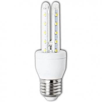 Aigostar Bombilla LED T3 2U de 6W, rosca grande y luz cálida E27