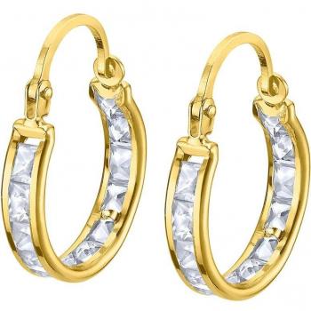 Pendientes Time Road LG00297 Oro Mujer