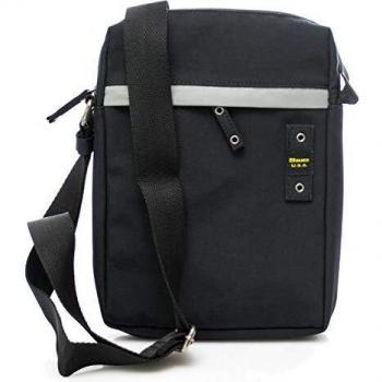 BLAUER - Bolso al Hombro para Mujer Negro Negro