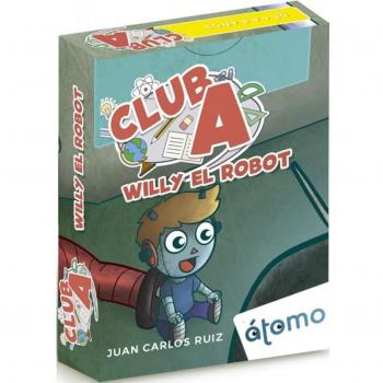 Juego de Cartas Willy el Robot Club A - ATOMO Juegos de Mesa 9x6x1 cm