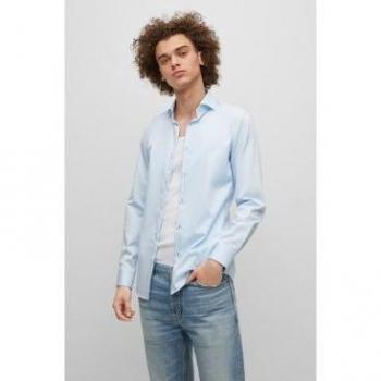 Camisa Hugo Boss Light/Pastel Blue