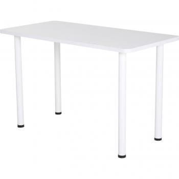 Mesa Multifuncional Homcom Blanco 76X120x60 Cm