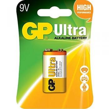 10 x Gp Ultra Alkaline 9V1 Batterie