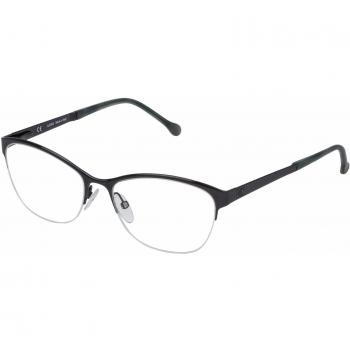 Loewe VLWA03M530604 Monturas de gafas, Shiny Antique Blue, 55 Unisex