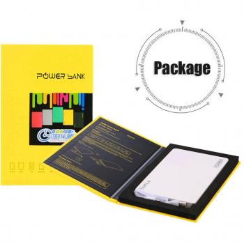 ToHLo Batería Externa 15000mAh Cargador Movil Portátil Compacto Power Bank con 2 Puertos USB para iPhone, iPad, Samsung Galaxy, Android y Otros Teléfonos Inteligentes