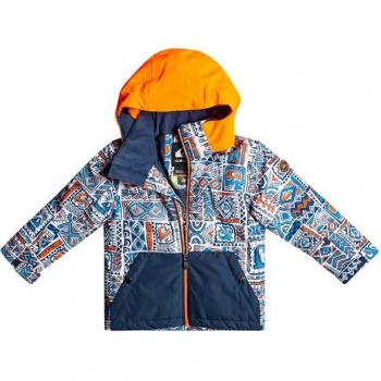 Quiksilver Little Mission - Chaqueta para Nieve, impermeable, transpirable, con aislamiento térmico, capucha ajustable, bolsillos para manos y bolsillo interior
