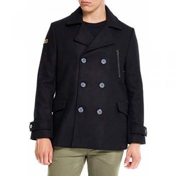 ALTONADOCK Abrigo Marinero Marino para Hombre XL Marino