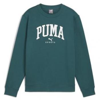 Sudadera Puma Squad Crew azul blanco junior 152