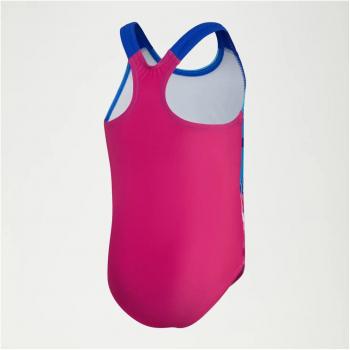 Speedo Bañador Digital Impreso para Bebé Niña Rosa (3)