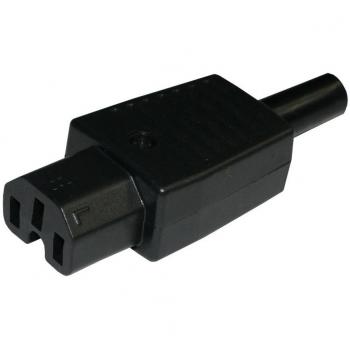 Adaptador de señal Negro Avalva 0416-E