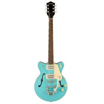 Gretsch G2655T Streamliner Center Block Jr. Double-Cut Electric Guitar with Bigsby - Semi-Hollow Body, Tropico Finish