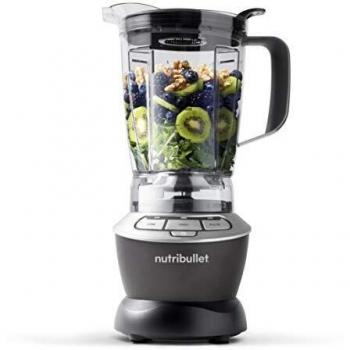 Licuadora NutriBullet 1000W de 1,6L - Tamaño completo con 2 velocidades y tecnología de extracción de nutrientes por pulso, plástico
