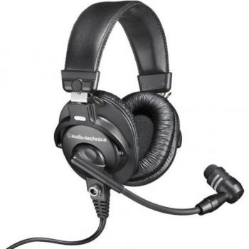 Audio-Technica BPHS1-XF4 Broadcast Stereo Headset with Dynamic Cardioid Boom Mic