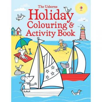 Libro de Colorear y Actividades para Vacaciones Usborne