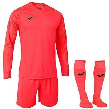 Set de Equipación Deportiva Joma Zamora VII Hombre Coral Flúor