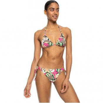 Bikini de mujer Roxy Beach Classics Tiki Tri estampado