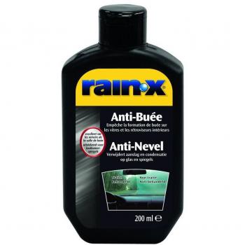 Flacón Antivaho Rain-X 200ml - Limpiaparabrisas y Cristales para Auto y Baño