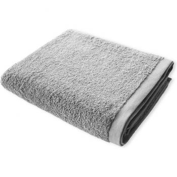 Toalla de baño de rizo de 650 gramos color plata