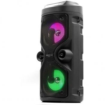 Altavoz Karaoke Bluetooth 5.0 Squeak Harmony SQ1004 con Radio FM, MicroSD, AUX y USB (8 horas de batería)