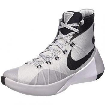 Nike Hyperdunk 2015 Zapatillas de baloncesto, Hombre, Gris / Negro / Blanco, 42