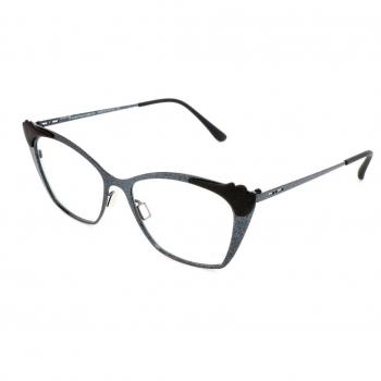 Italia Independent I-I JENNY 5231 THIN 009.GLT Women's Grey Eyeglasses Frame Size 52 - Blue Light Block Available