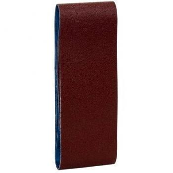 Bosch 2 608 606 040 - Set de banda lijadora, 3 piezas - 75 x 457 mm, 60; 80; 100