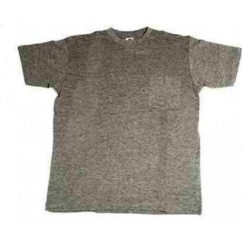 Juba - Camiseta Algodon M/Corta Bolsi Gris-T.M