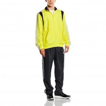 adidas TS BASIC 3S - Chándal para hombre, color negro / azul / blanco, talla 192