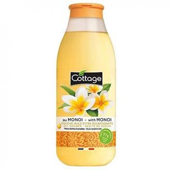 Cottage - Aceite de Ducha Hidratante para Pieles Secas y Sensibles con 98% Ingredientes Naturales y Aceite de Monoi