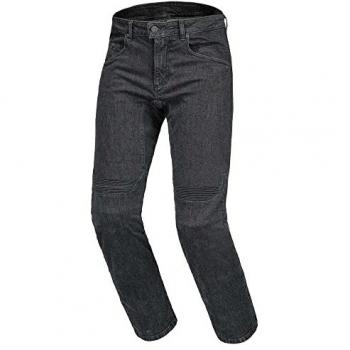 Macna Pantalones de Moto Revibe Negros 165 4016 38 101 Jeans, Negro, Unisex Adulto
