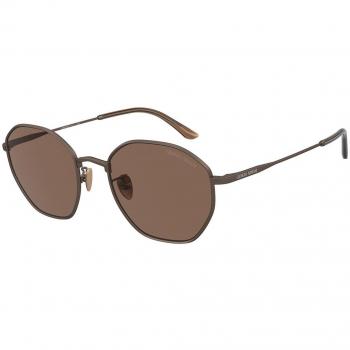 Giorgio Armani AR6150 Men's Sunglasses, Bronze/Brown, Size 53 MM