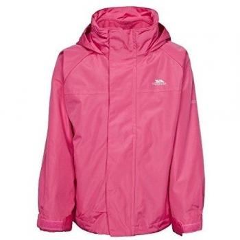 Trespass Kids 'Skydive Kids Chaqueta Tp50, color rosa, tamaño 13