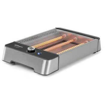 Tostador Horizontal Orbegozo TO 2030, 600W, Inox, color plata