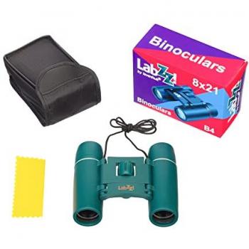 Prismáticos Levenhuk LabZZ B4 - Binoculares de Aumento 8x, Lentes de 28mm, Diseño Compacto y Ligero
