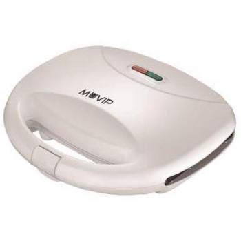 Sandwichera Muvip 750W para 2 Sandwiches con Placas de Corte en el Medio y Fácil Limpieza MV0250