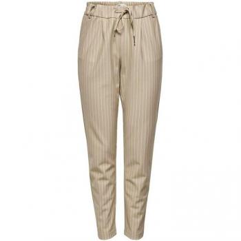 Pantalón Jogger Mujer Only Poptrash Easy Rush Rayas Color Humus