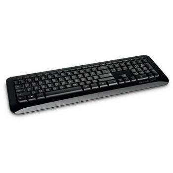 Teclado Inalámbrico Microsoft 850 QWERTY Inglés del Reino Unido Negro