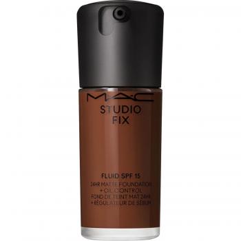 MAC Cosmetics Studio Fix Fluid SPF 15 24HR Matte Foundation + Oil Control - NW55 - 30 ml