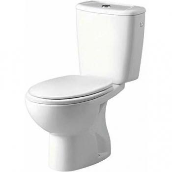 Gala G5138201 Tapa y Asiento Fijo Pp para Inodoro Colección Nila/Elia, Acabado Blanco