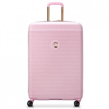 Maleta Delsey Paris Freestyle Trolley Grande 4 Ruedas Dobles 76 cm Rosa 121L