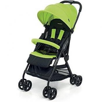 Foppapedretti Piuleggero - Silla de paseo super ligera, compacta y funcional, color verde
