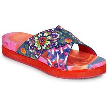 DESIGUAL Nilo Galactic Zuecos Mujeres Azul/Rojo - 40 - Zuecos