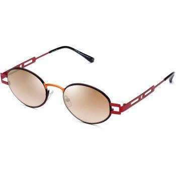 Italia Independent II 0517 044.053 Black Men's Sunglasses Size 49