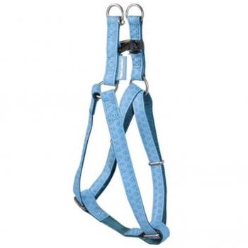 Arnés Mac Leather Azul 20mm x 50-75cm