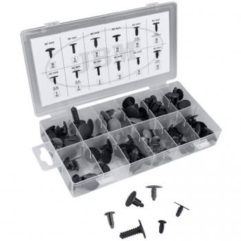 Caja de Clips para Tapicería Peugeot/Citroën - 110 Piezas