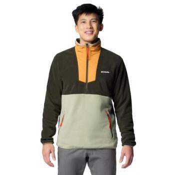 Forro polar Columbia Sequoia Grove Half Zip Fleece verde oscuro - S