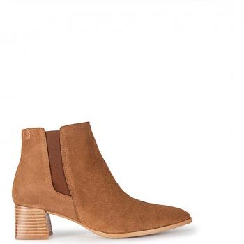 Botines de Mujer POPA BOTINES DE TACON EYRA CUERO MARRóN