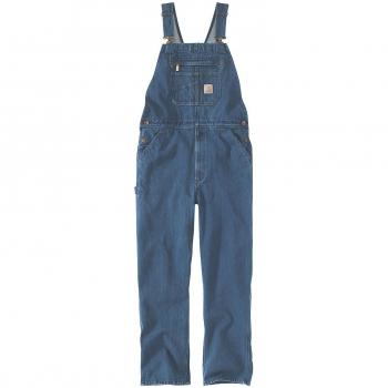 Carhartt Dungarees Masculino Loose Fit Denim Bib Overall Azul W34/L34